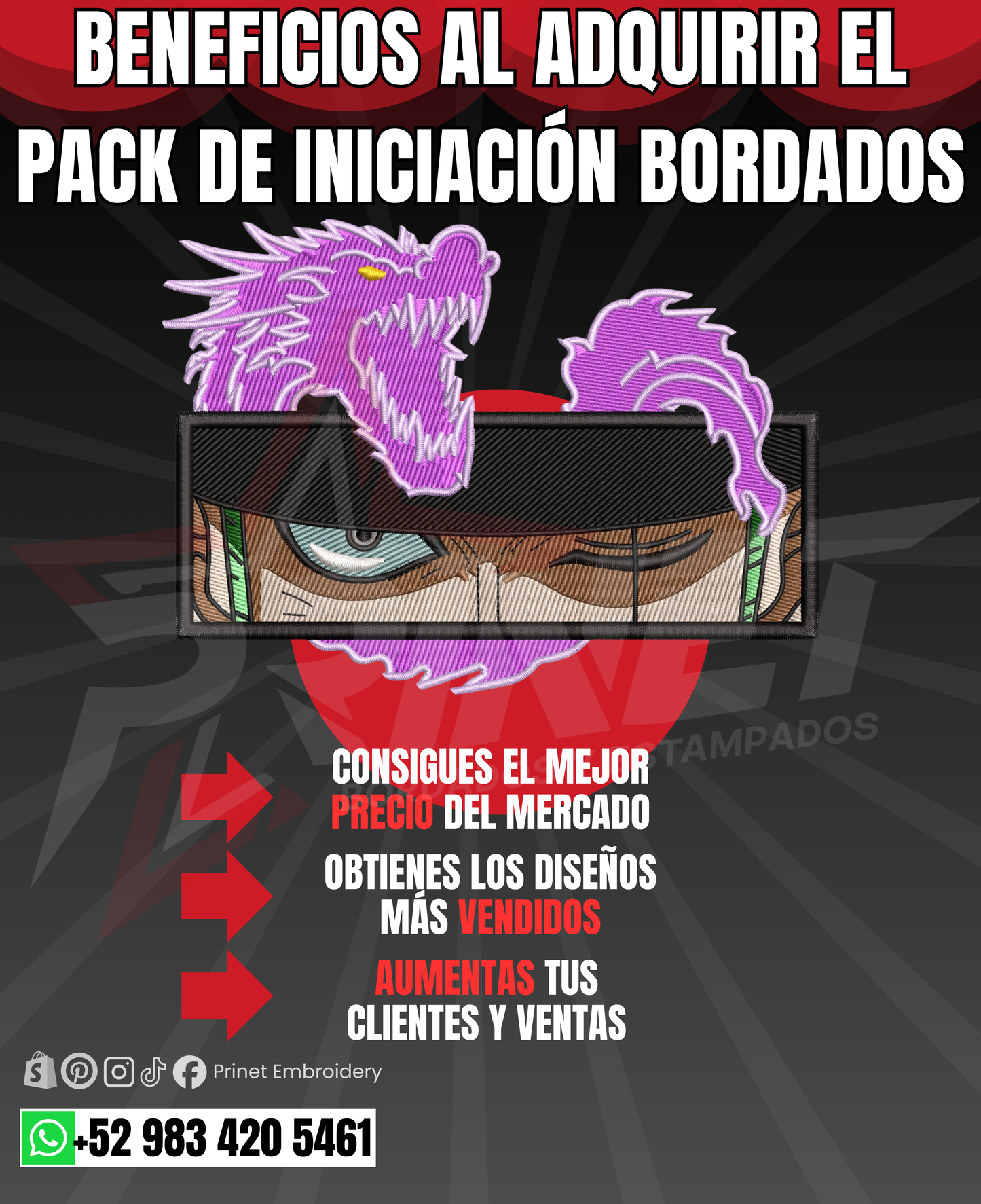 PAQUETE DE 2860 DISEÑOS PARA BORDAR PREMIUM