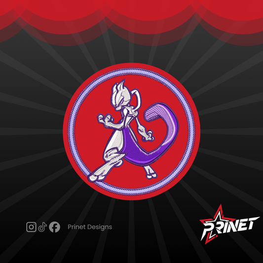 BORDADO MEWTWO